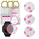 3x apgo Ultra-Clear Hybrid kaitseklaas, mis &uuml;hildub Suunto Core Alphaga, painduv nanoklaas, suurep&auml;rane asendus karastatud klaasile, kriimustuskaitse