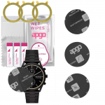 3x apgo MATTE Hybrid protective glass compatible with Skagen Holst, flexible nano glass, great replacement for tempered glass, scratch-resistant, full