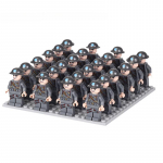 24tk Military Building Doll Troop Square Scene Lastele m&otilde;eldud m&auml;nguasjade komplekt