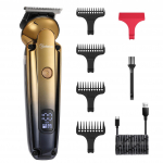 HATTEKER Professional Hair Clippers Mans Barber Hair Trimmer Electric Hair Cutter Cordless Waterproof Hair Cutting Kit