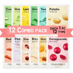12 tk_[MISSHA] Airy Fit Sheet mask Combo Pack▶Each 1pc X 12 type◀