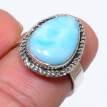 Natural Republic Larimar v&auml;&auml;riskivi 925 prooviga h&otilde;be kingitus s&otilde;rmus S.7 u4O91