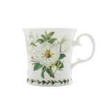 Valge kameelia kruus Vintage Fine Bone China teetass vee ja piimaga keraamiliste tasside s&ouml;&ouml;gi- ja lauakaunistuseks