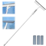 1 komplekt Kahepoolne Pihustiga Laiendatav Akende Puhastuskomplekt Akende Puhastusharjad