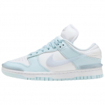 Nike Dunk Low Twist Glacier Blue Naiste Tennised Valge Football-Grey DZ2794-103 36.5