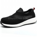 Moodsad tossud terasest varbaga turvajalatsid Meeste torkekindlad t&ouml;&ouml;jalatsid Turvajalatsid Kaitsejalatsid h&auml;vimatud ehitusjalatsid 36