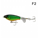 1 tk Kvaliteetne Whopper Plopper Vobler 7.5Cm 6.5G Pealispinna Popper Kalap&uuml;&uuml;gilant K&otilde;va S&ouml;&ouml;t P&ouml;&ouml;rlev Pehme Saba Kalap&uuml;&uuml;gitarvikud as the picture