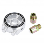 Racing M20X1.5 3/4-16 1/8 NPT alumiiniumist &otilde;lir&otilde;hum&otilde;&otilde;tur &Otilde;lifilter Sandwich-adapteri autotarvikud h&otilde;be