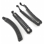 Head juukseklambrid moodsad juukseklambrid, banaaniklambrid, mustad naistele Style 8