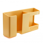 Mobiiltelefoni laadimise korraldaja Seinale paigaldatav Punch Free Remote Control Rack punane