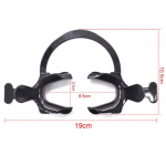 Must hambaplastist suuhuulet&otilde;mbur &uuml;lemine alumine suuavaja ortodontiline laiendaja hambaarsti t&ouml;&ouml;riistad A1