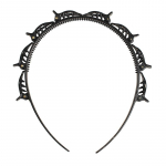 Unisex Alice Juuksepael Peapael Meeste Naiste Sport Juukser&otilde;ngas Metallr&otilde;ngas Topelttukk Soeng Juuksen&otilde;el Juuste Aksessuaarid must