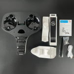 Laadimisdokk Hoiustamine Kiiver K&otilde;rvaklapid Hoidik Kontrolleri Laadija PS5 PS VR2 jaoks Package:30*7.9*29.6cm valge/must