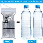 V&auml;listingimustes kasutatavad h&auml;daolukorra urineerimiskotid 700 ml Easy Take Piss kotid Travel Mini Mobiiltualett beebidele Naistele Meestele Oksendamiseks m&otilde;eldud kott