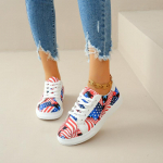 mood 2024 Ameerika lipu tr&uuml;kiga naiste madalad kingad retro lahe toss naine kevad suvi naiste jalatsid Zapatillas Mujer 36