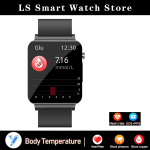 2024. aasta uus meditsiinilise taseme tervisemonitooring, meeste nutikell meeste pulss, vere hapnikum&otilde;&otilde;tja, mitteinvasiivne nutikell meeste + kast silicon must