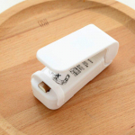 Mini kuumtihendusmasin Kaasaskantav tihenduskottide pakkimistarvikud Impulse kilekottide tihendaja valge