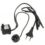 Purskkaevupump 4 LED-valgusega Super vaikne v&auml;ike sukelveepump (180L/H 2W) Fish Tank Aquarium jaoks EU plug