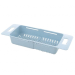 &Otilde;&otilde;nestatud plastikust k&ouml;&ouml;giviljade sisset&otilde;mmatav juurviljakorvi resti pesu &auml;ravool sinine