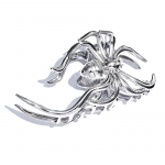 Nahkhiired &Auml;mblikud Skelett K&auml;ed Metallist Juuksed Krabi Halloween Juuksen&otilde;el Barrette Klambrid Peojuuksed Aksessuaarid Naistele Peakatted Spider h&otilde;be