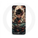 Coque Maniacase pour Samsung Galaxy S9 demon slayer Tanjiro anime manga must