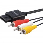 INSTEN&reg; C&acirc;ble Cordon Audio Vid&eacute;o AV 1,8 m Composite Pour TV Console Super Nintendo SNES / Nintendo 64 N64 / GameCube NGC