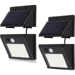 P&auml;ikeselamp - Komplekt 2 tk - 30 LED - Liikumisandur - Veekindel IP65