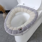 1tk Vannitoa WC istme kate Pehme soojem pestav matt kate padi padi istme korpus WC kaane kate tarvikud vanni avaleht sinine