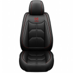 1 tk universaalne PU-nahast autoistmekate TOYOTA Auris Avensis Crown 4Runner Harrier FJ Cruiser Mark X interj&ouml;&ouml;ri aksessuaaride jaoks must