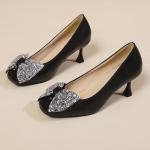 Moodsad naiste peene kontsaga &uuml;hekordsed kingad s&uuml;gis uued &uuml;mara ninaga madala s&auml;&auml;rega teemant liblikas&otilde;lm kingad 34 beež