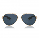 Costa Del Mar Loreto Polariseeritud Lr 64 Ogp Unisex P&auml;ikeseprillid Gold/56