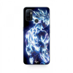 Coque Oppo A32 Dragon Ball Z Goku Ultra Instinct brillant Maniacase