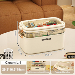 Suure mahutavusega perearstiabikomplekti hoiuruum kaasaskantav esmaabikomplekti tabletikonteiner h&auml;daabiapteegi karbi ravimikarp