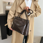 Retro Crossbody kott naistele R&auml;nduri kott K&auml;ekott Trendikas Totes kott Lihtne Suure mahutavusega &Otilde;lakott