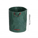 60-500L korduvkasutatav aiakott, suure mahutavusega lehekoti pr&uuml;gikast, kokkupandav aiapr&uuml;gij&auml;&auml;tmete konteiner &otilde;uelehtede hoiukoti jaoks