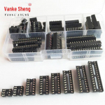 66 tk IC-kiibi pesa n&auml;idispakk: 8 t&uuml;&uuml;pi, lamedad jalad, kokku 66 t&uuml;kki 66PCS IC socket sample pack