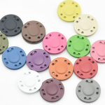 5 paari magnetn&ouml;&ouml;pe &Otilde;mblustarvikud Magnetr&otilde;ivad N&auml;htamatud magnetn&ouml;&ouml;bid Metallist nupud K&auml;sitsi valmistatud DIY r&otilde;ivakaunistus 2cm