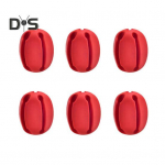 6 tk &otilde;ngeritv fikseeritud pall 4/5/8/9/10MM 5 auguga, kriimuvaba korduvkasutatav kalapuuk kaitseklamber Kinnitust&ouml;&ouml;riistad Kalastustarvikud sinine