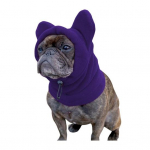 Koerte talvem&uuml;ts fliisist soe koera peakate K&otilde;rvakate Reguleeritav koera kapuutsiga m&uuml;ts K&otilde;rvakaitsed Tuulekindel kaelasoojendaja sall v&auml;ikestele keskmistele kutsikatele S lilla