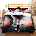 Green Day ' AMERICAN IDIOT Voodipesukomplekt &Uuml;hekohaline Kaksik T&auml;issuuruses Kuninganna Kuningsuuruses Voodikomplekt T&auml;iskasvanu Laps Magamistuba Tekikoti Komplektid Voodilina Komplekt 140X200cm-2pcs