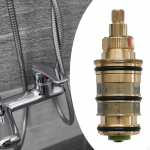 Messingist termostaatventiili spool kraani kassett vannisegisti kraan Du&scaron;i segamine Reguleerige H1 Thread