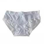 Naiste alusp&uuml;ksid &otilde;mblusteta pitsist paelaga kaunistusega pehmed &uuml;hev&auml;rvilised elastsed &otilde;hukesed k&otilde;rge v&ouml;&ouml;kohaga kiiresti kuivavad hingavad antiseptilised naiste alusp&uuml;ksid L sinine