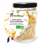 Souci s&eacute;ch&eacute; bio comestible - Non sp&eacute;cifi&eacute; - Non sp&eacute;cifi&eacute; - Couleur jaune - Pot en verre - 7,5 x 5 cm