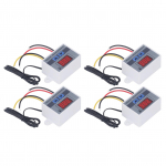 4 tk LED digitaalne temperatuurikontroller k&uuml;tte jahutus termostaadi l&uuml;liti moodul 12V 120W