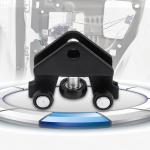 Liugukse rulljuhik Renault Trafic 20002010 jaoks 7700312012 must