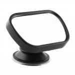 1 tk reguleeritav auto beebi lapse tagaistme tahavaate turvapeegel koos iminapa klambriga must