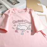 Ameerika retro koomiksikassiga t-s&auml;rk meestele ja naistele, l&uuml;hikeste varrukatega, suvine, lahtise l&otilde;ikega, tudengitele m&otilde;eldud puhtast puuvillast paaridele m&otilde;eldud poolvarrukatega topp S beež