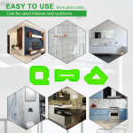 3 tk akende ukse silikoonhermeetiku puistur Spaatliga kaabits tsement pahtli eemaldamise t&ouml;&ouml;riist viimistlus hermeetiku vuugisegu komplekt pahteldamine roheline