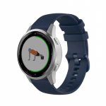 22mm 20mm silikoonrihm Amazfit Cheetah Square/Round/Pro jaoks, k&auml;ev&otilde;ru Amazfit Active/Active 2/Balance/Bip 3 5 5 Unity jaoks Cheetah Pro kesk&ouml;&ouml;sinine v&auml;rv