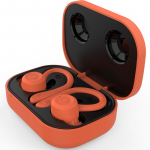 IPX6 Veekindlad Spordi Juhtmevabad K&otilde;rvaklapid HiFi Subwoofer Stereo HD Mikrofoniga Madala Latentsusega M&uuml;rasummutavad K&otilde;rvaklapid oranž